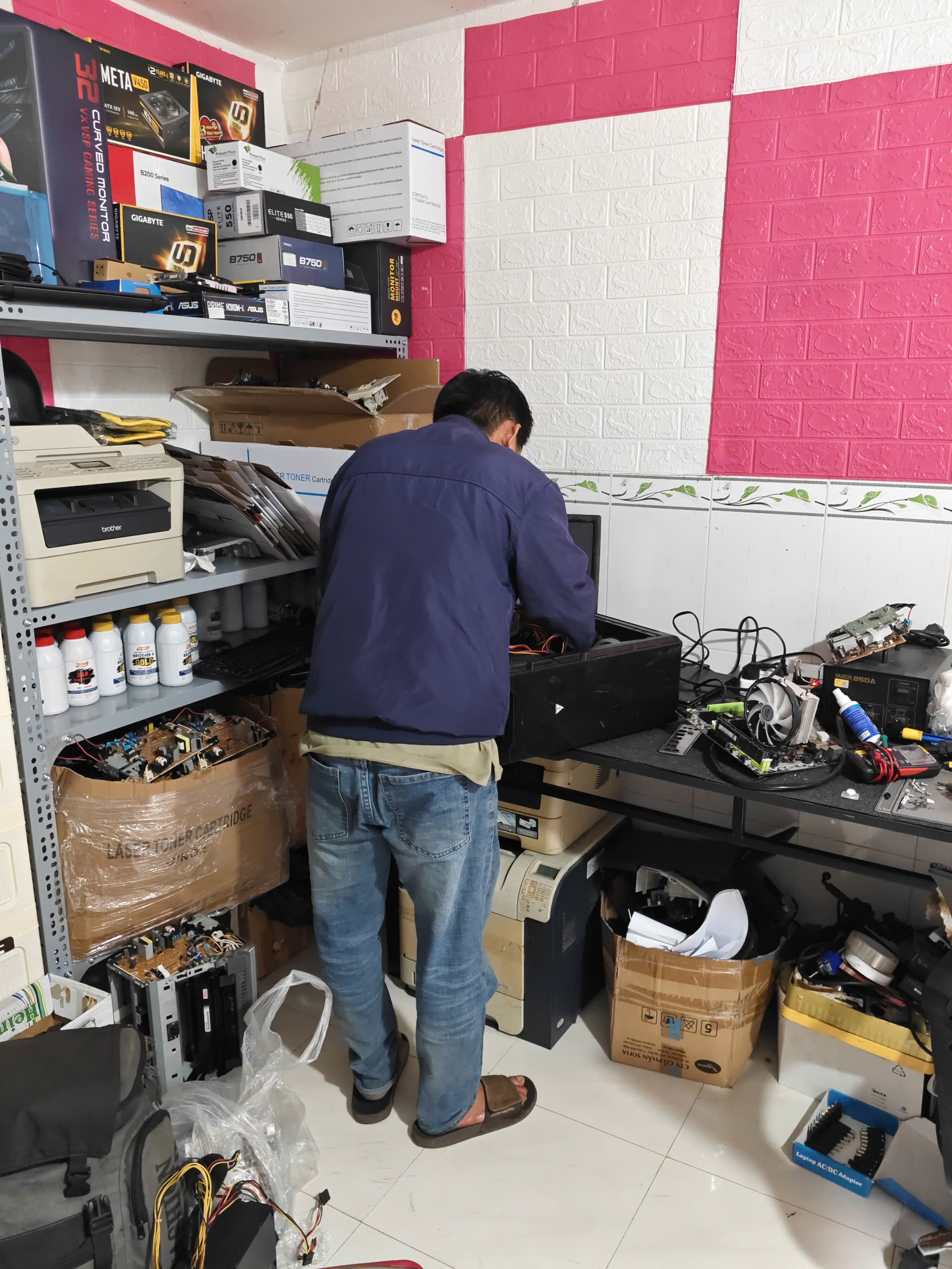 Sửa máy in màu tận nơi Khu Công Nghiệp Sóng Thần